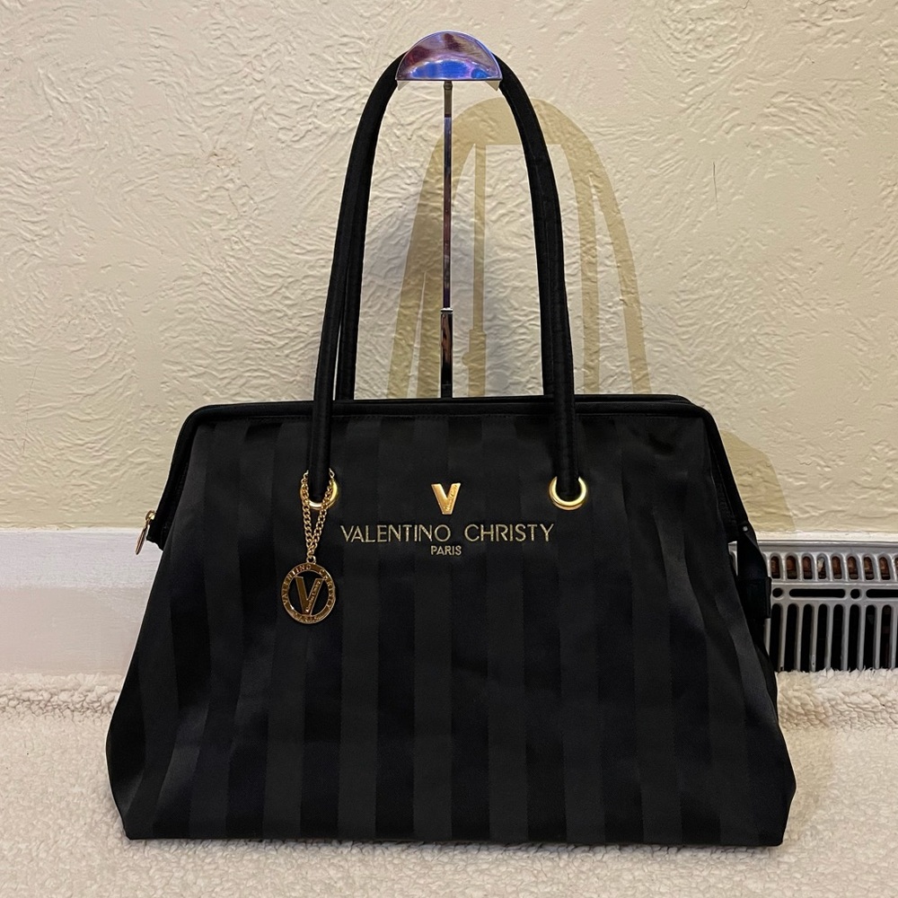 Valentino Black Travel Bag